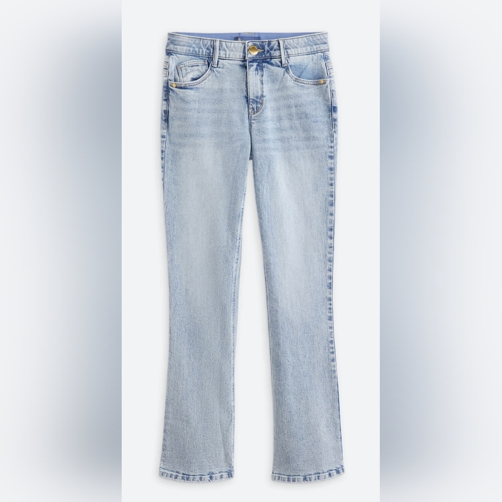 Democracy Light Blue Straight Leg Jeans